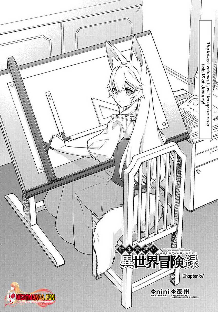 Tensei Kizoku no Isekai Boukenroku ~Jichou wo Shiranai Kamigami no Shit Chapter 57 - halaman 4
