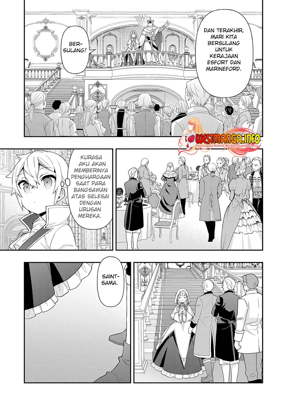 Tensei Kizoku no Isekai Boukenroku: Jichou wo Shiranai Kamigami no Shito Chapter 45 - halaman 34