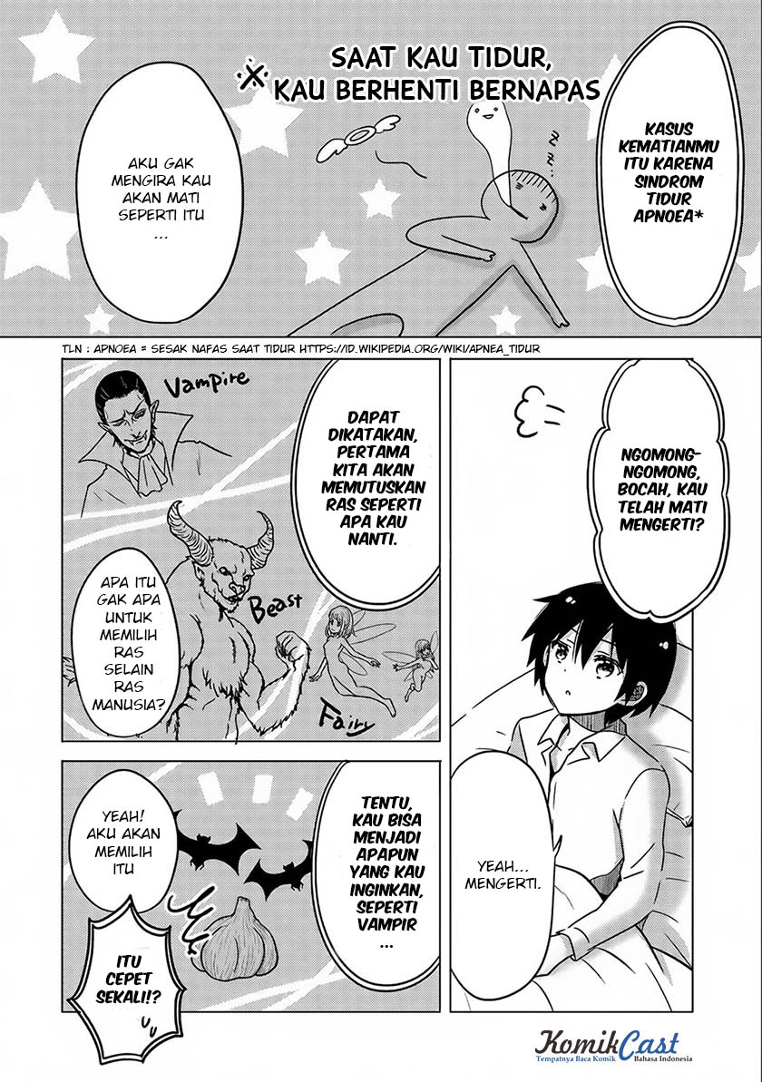 Tensei Kyuuketsuki-san wa Ohirune ga Shitai: Please Take Care of Me. Chapter 1 - halaman 8