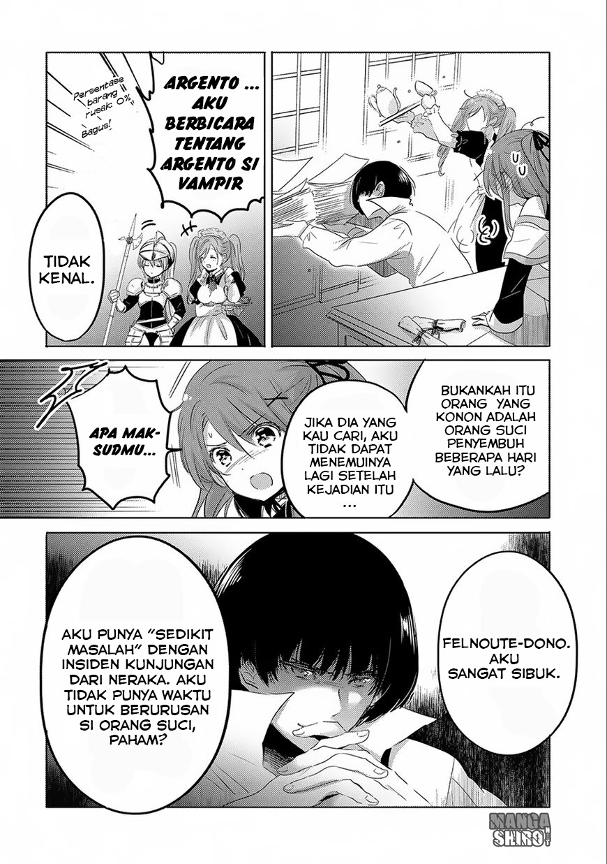 Tensei Kyuuketsuki-san wa Ohirune ga Shitai: Please Take Care of Me. Chapter 5 - halaman 27