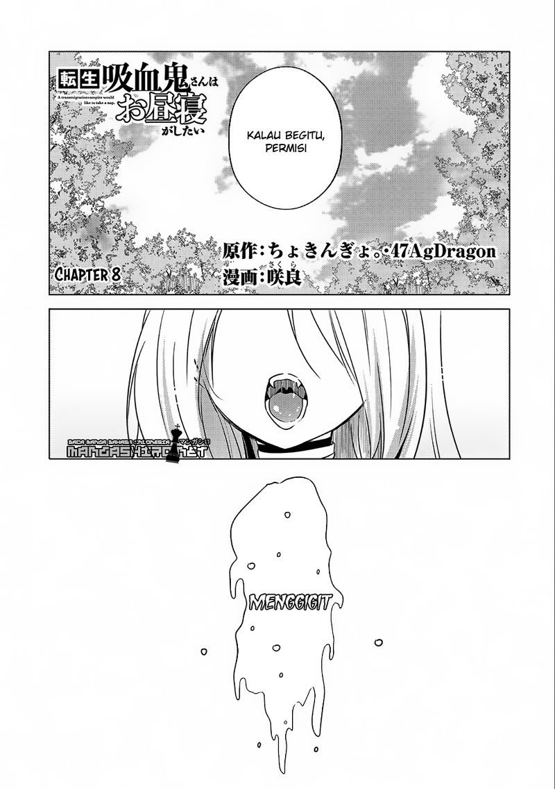 Tensei Kyuuketsuki-san wa Ohirune ga Shitai: Please Take Care of Me. Chapter 8 - halaman 2