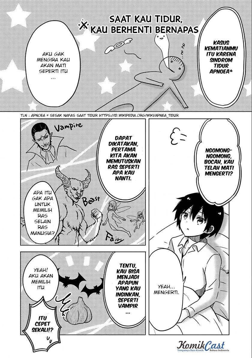 Tensei Kyuuketsukisan wa Ohirune ga Shitai Chapter 1 - halaman 8
