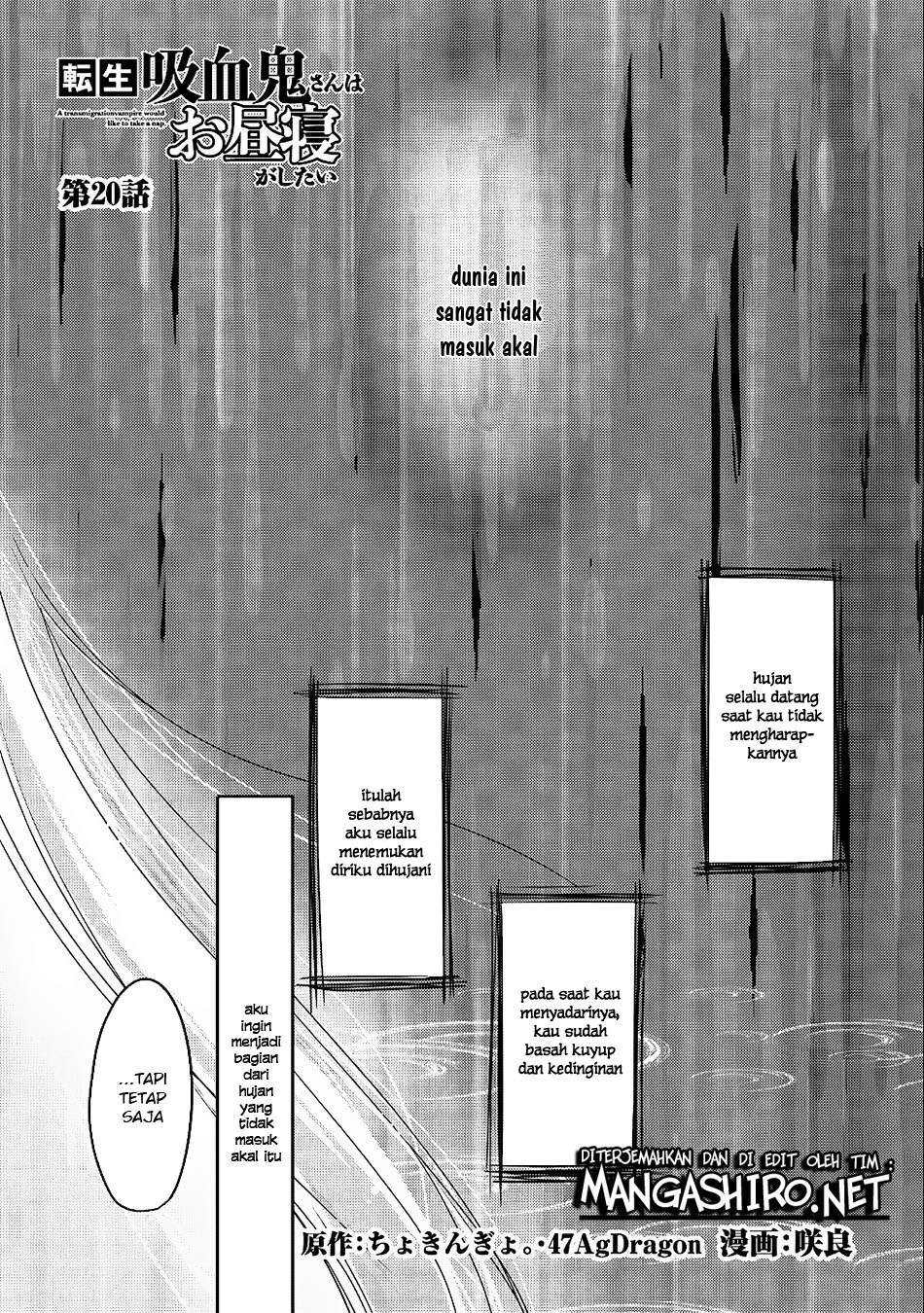 Tensei Kyuuketsukisan wa Ohirune ga Shitai Chapter 20 - halaman 2