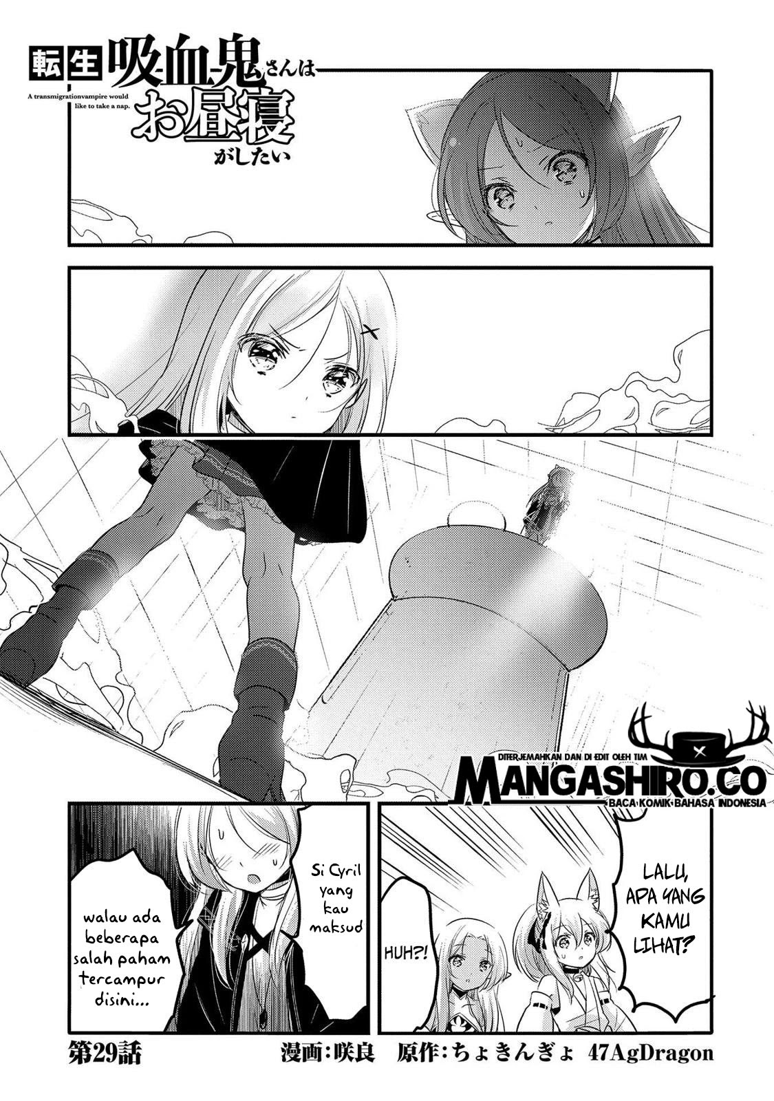 Tensei Kyuuketsukisan wa Ohirune ga Shitai Chapter 29 - halaman 2
