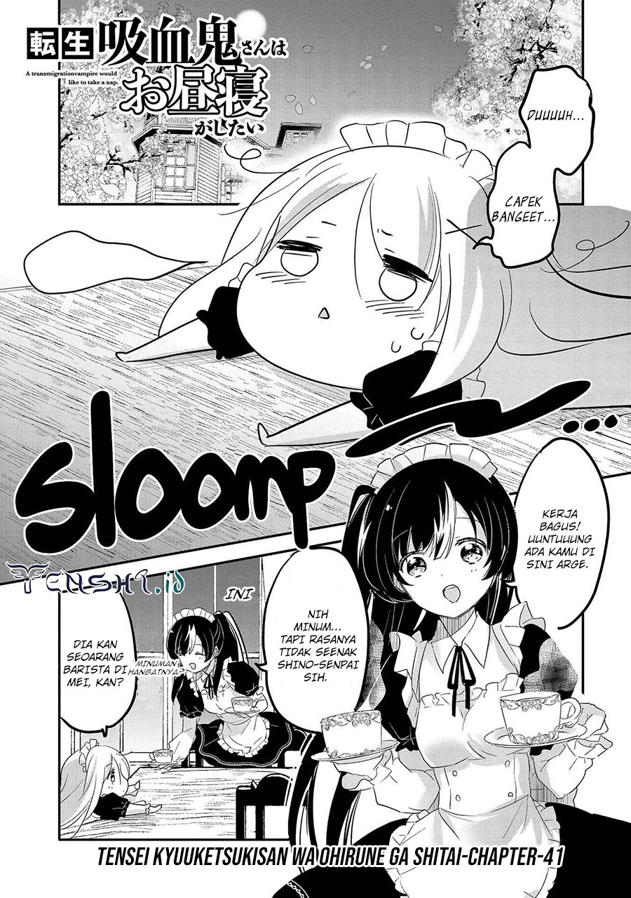 Tensei Kyuuketsukisan wa Ohirune ga Shitai Chapter 41 - halaman 2