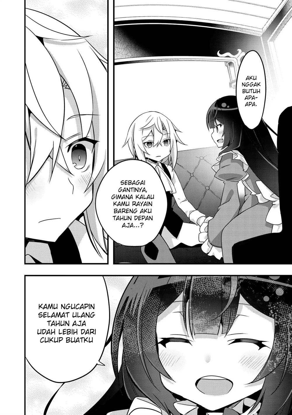 Tensei Mae wa Otoko Datta no de Gyaku Harem wa Okotowari Shite Orimasu Chapter 3 - halaman 1