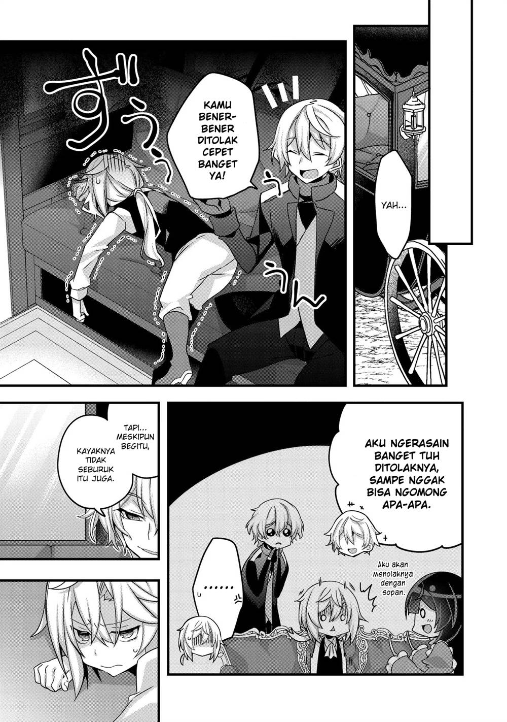 Tensei Mae wa Otoko Datta no de Gyaku Harem wa Okotowari Shite Orimasu Chapter 4 - halaman 3