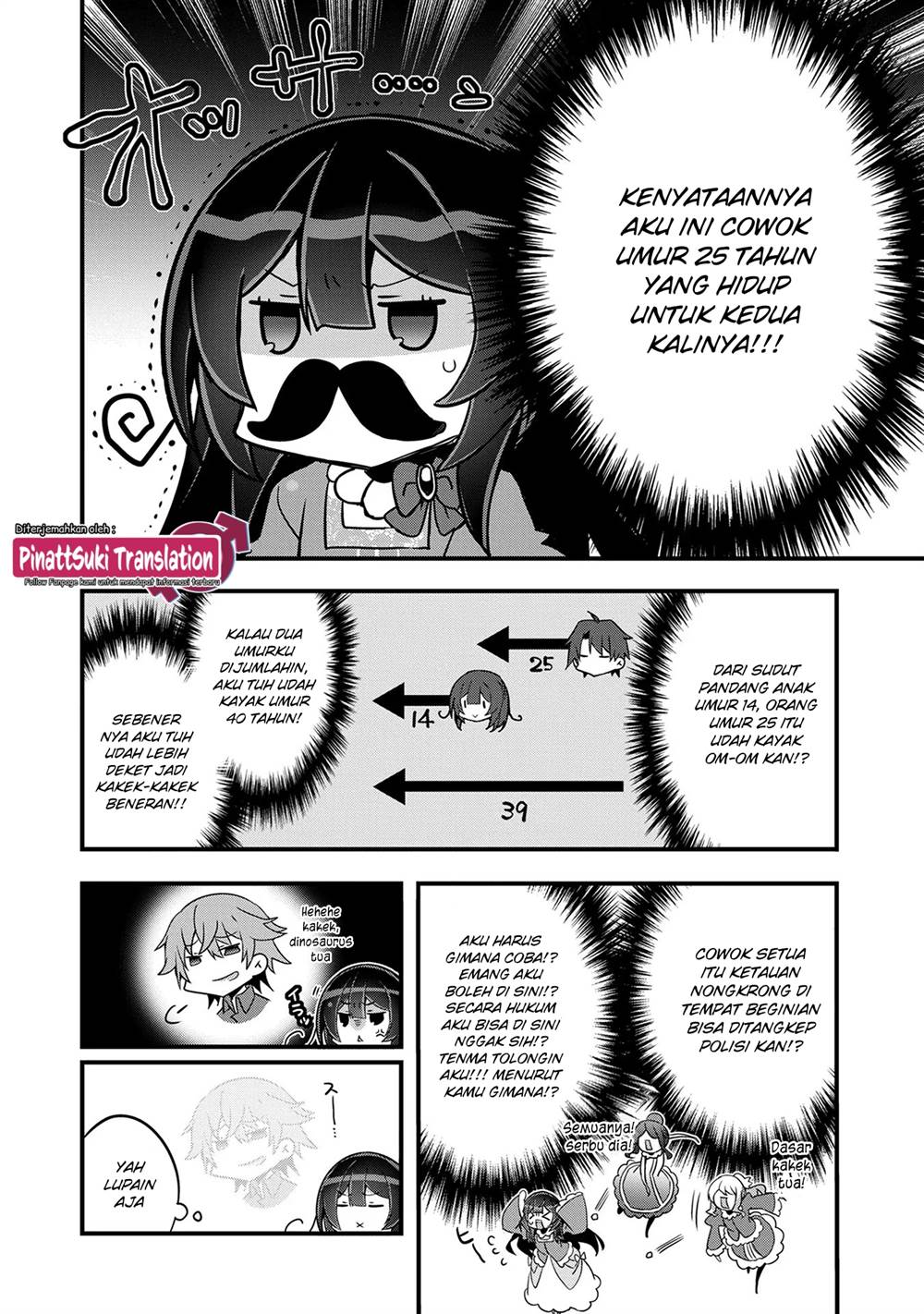 Tensei Mae wa Otoko Datta no de Gyaku Harem wa Okotowari Shite Orimasu Chapter 7 - halaman 19