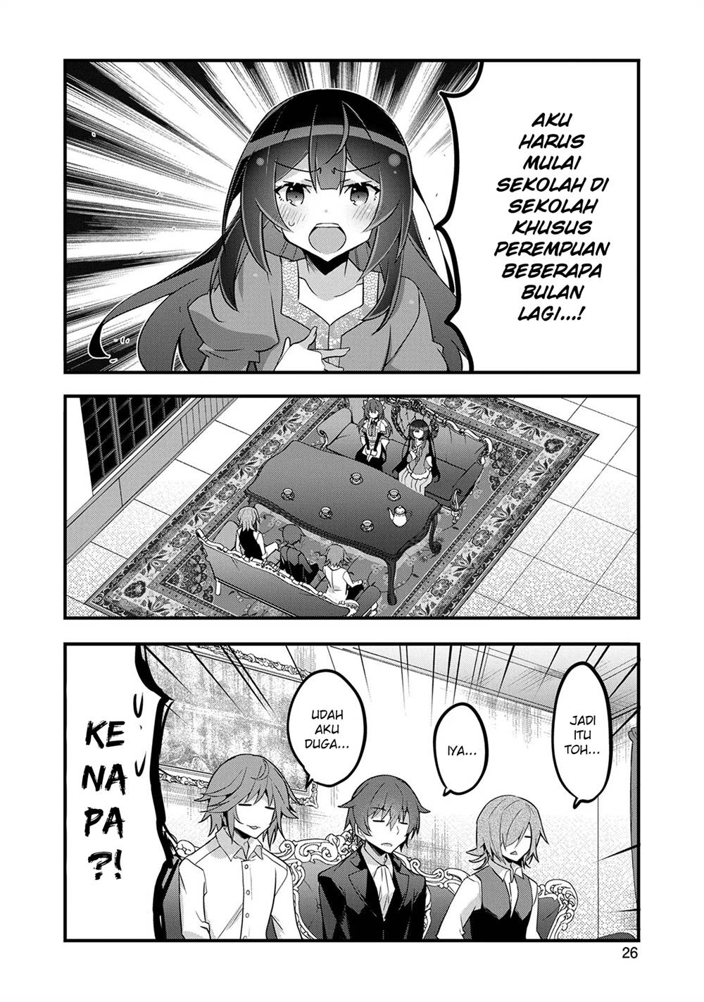 Tensei Mae wa Otoko Datta no de Gyaku Harem wa Okotowari Shite Orimasu Chapter 7 - halaman 7