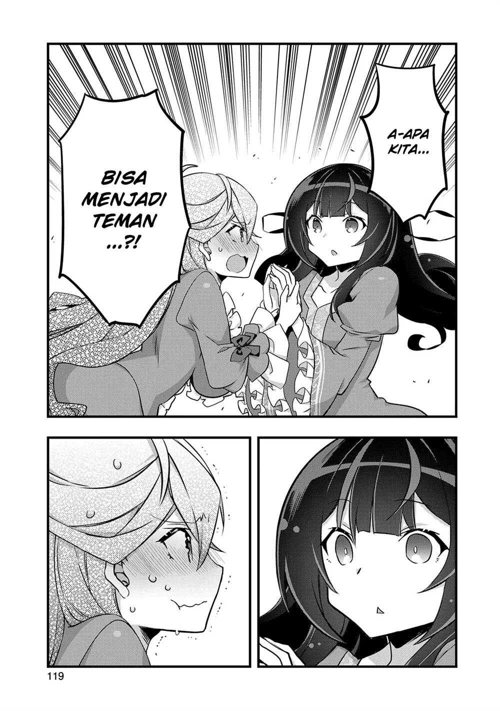 Tensei Mae wa Otoko Datta no de Gyaku Harem wa Okotowari Shite Orimasu Chapter 9 - halaman 40