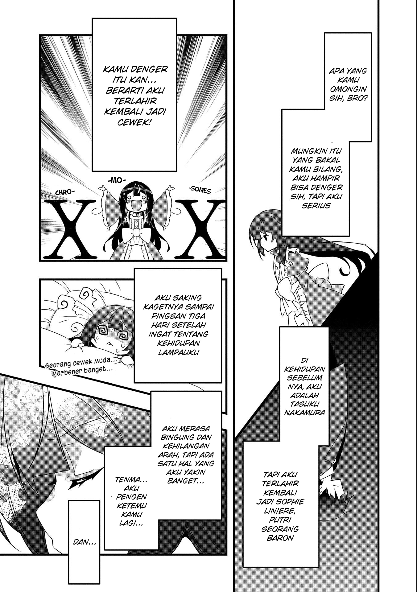 Tensei Mae wa Otoko Datta node Gyaku Harem wa Okotowarishite Orimasu: Kanpeki Shukujo e no Michi Chapter 1 - halaman 12
