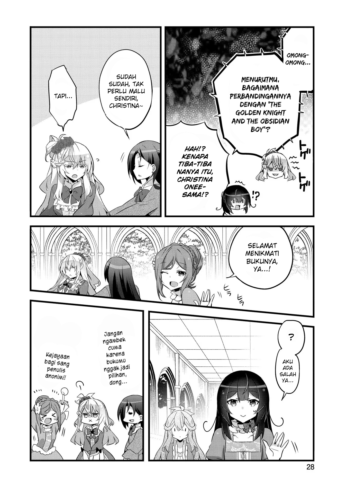 Tensei Mae wa Otoko Datta node Gyaku Harem wa Okotowarishite Orimasu: Kanpeki Shukujo e no Michi Chapter 11 - halaman 27