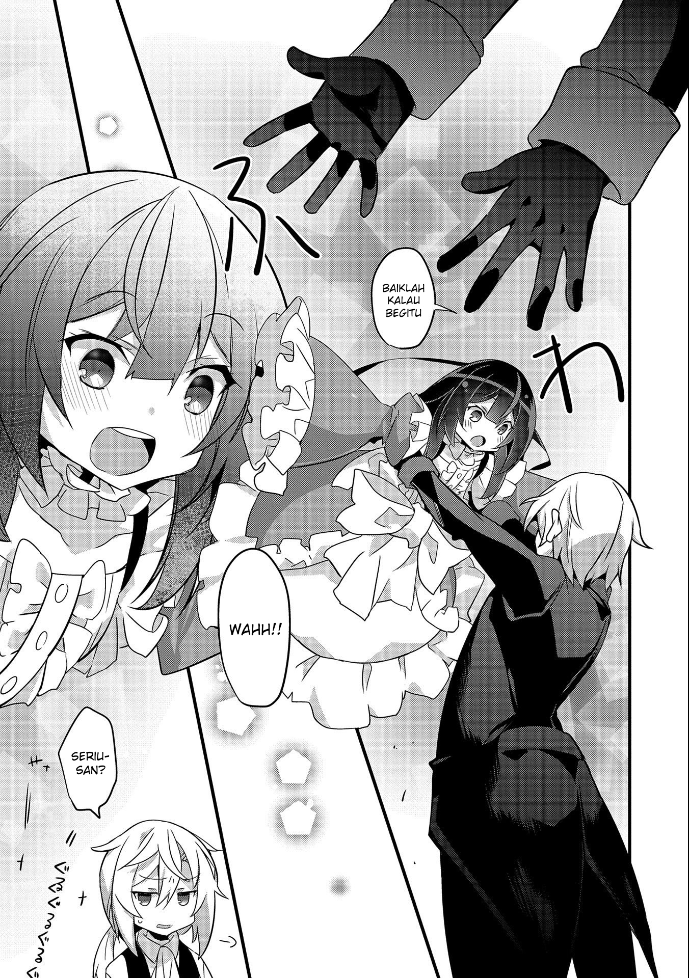 Tensei Mae wa Otoko Datta node Gyaku Harem wa Okotowarishite Orimasu: Kanpeki Shukujo e no Michi Chapter 2 - halaman 14