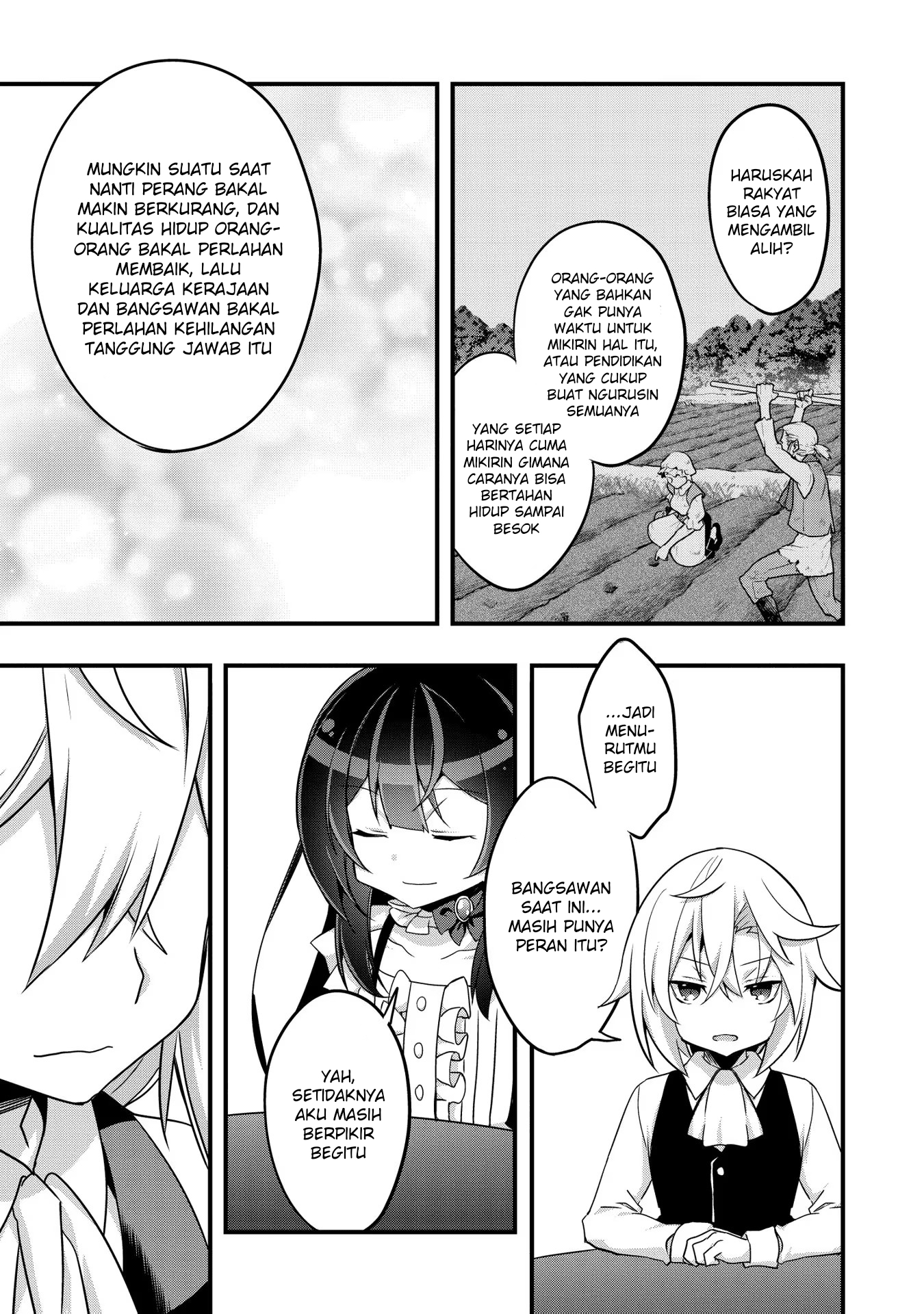 Tensei Mae wa Otoko Datta node Gyaku Harem wa Okotowarishite Orimasu: Kanpeki Shukujo e no Michi Chapter 3 - halaman 32