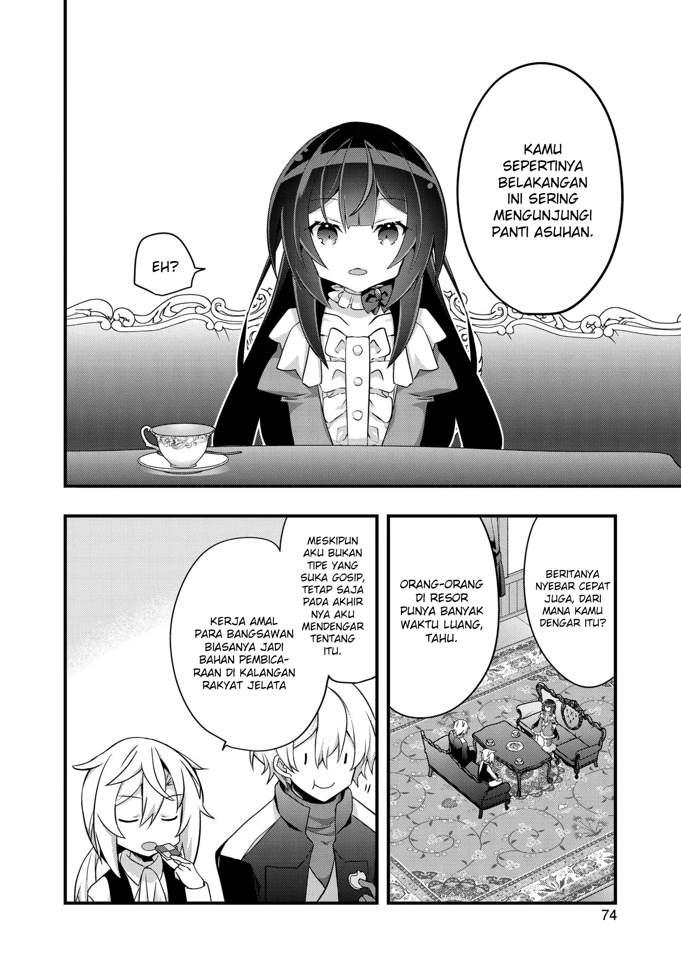 Tensei Mae wa Otoko Datta node Gyaku Harem wa Okotowarishite Orimasu: Kanpeki Shukujo e no Michi Chapter 3 - halaman 5