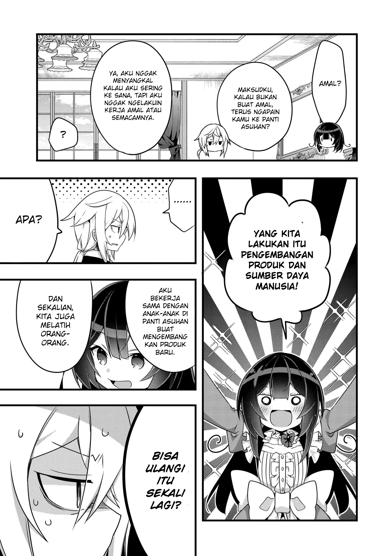 Tensei Mae wa Otoko Datta node Gyaku Harem wa Okotowarishite Orimasu: Kanpeki Shukujo e no Michi Chapter 3 - halaman 6