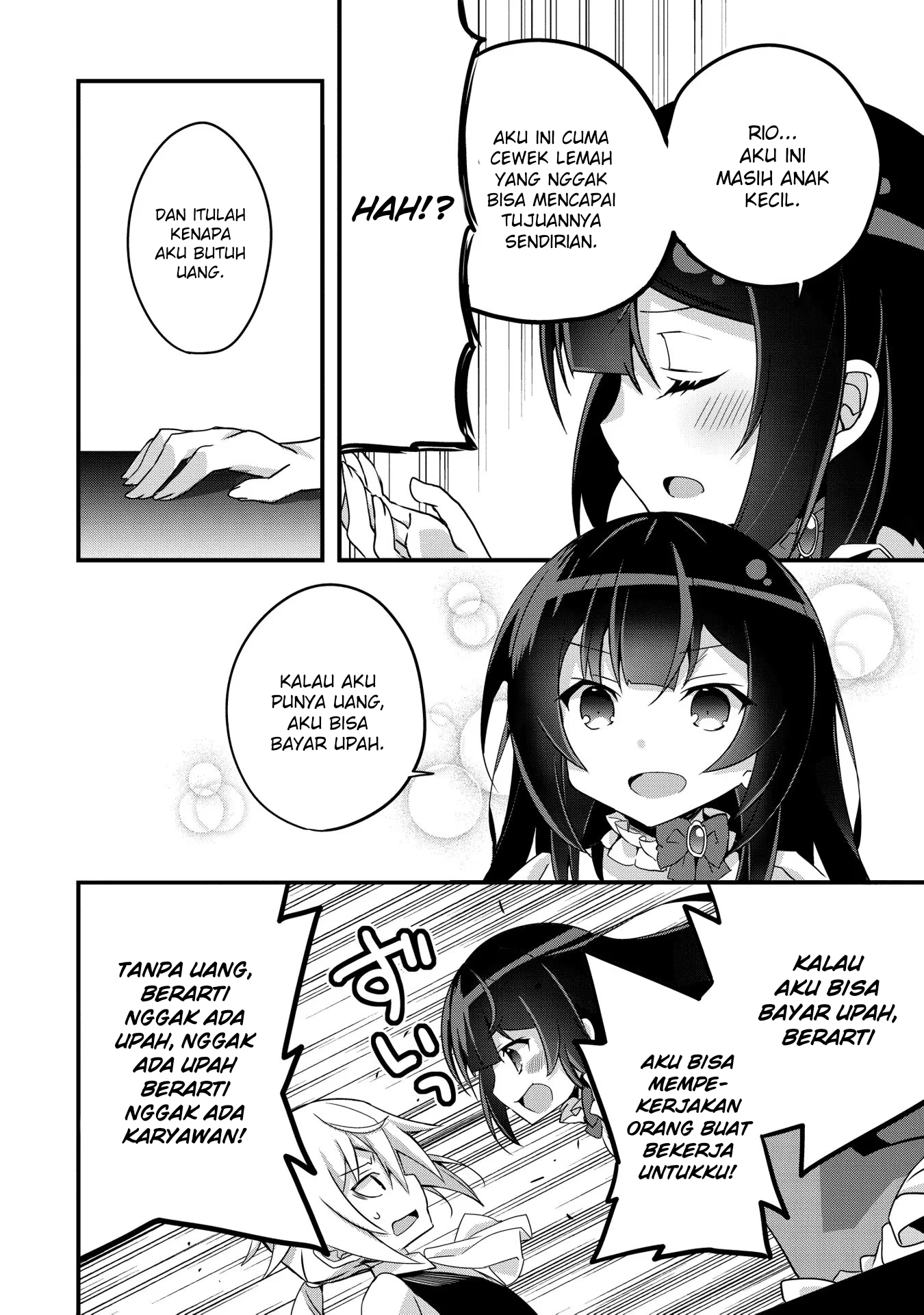 Tensei Mae wa Otoko Datta node Gyaku Harem wa Okotowarishite Orimasu: Kanpeki Shukujo e no Michi Chapter 3 - halaman 7