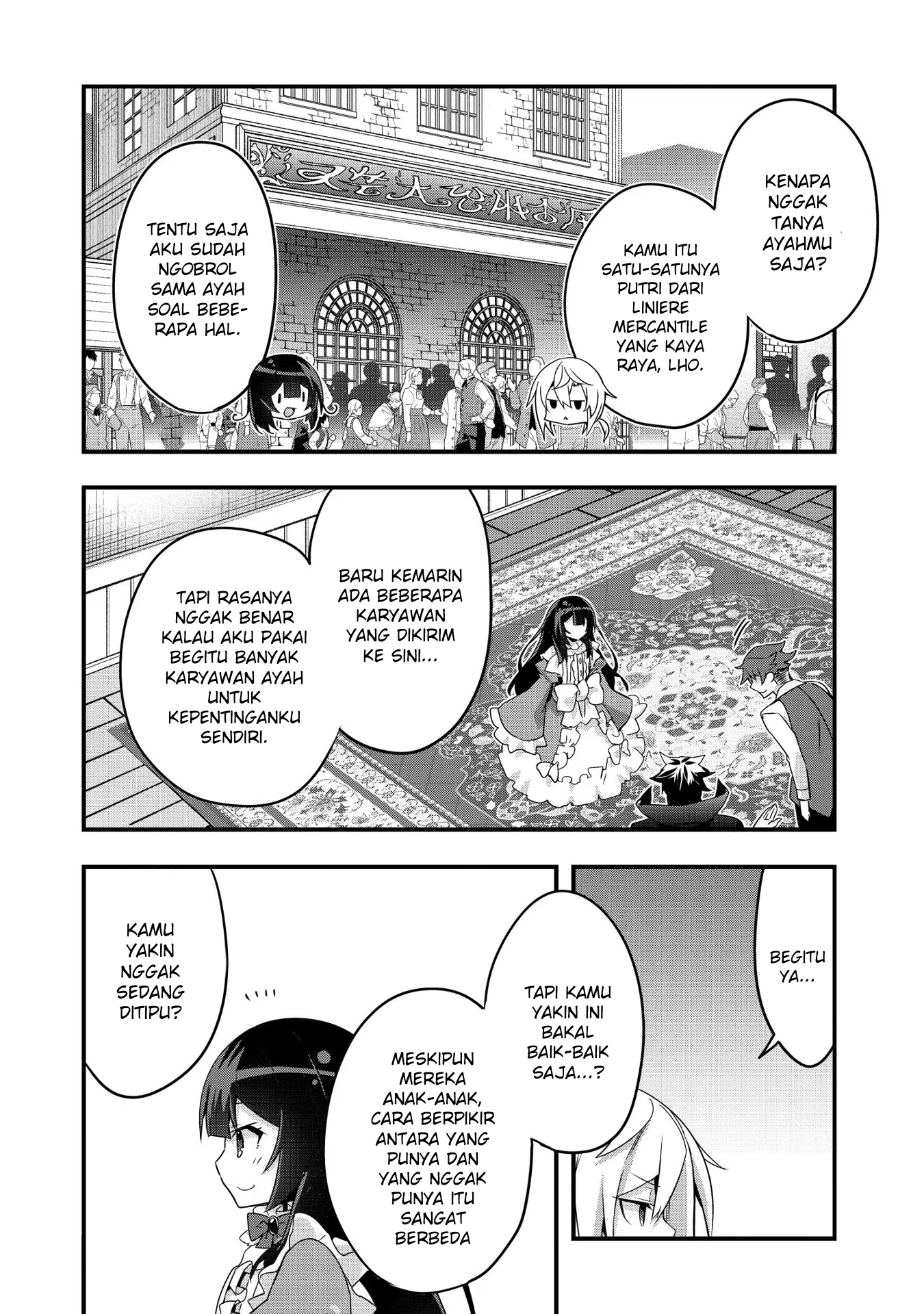 Tensei Mae wa Otoko Datta node Gyaku Harem wa Okotowarishite Orimasu: Kanpeki Shukujo e no Michi Chapter 3 - halaman 9