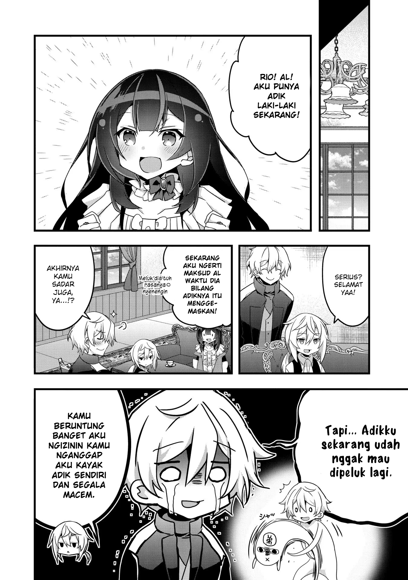 Tensei Mae wa Otoko Datta node Gyaku Harem wa Okotowarishite Orimasu: Kanpeki Shukujo e no Michi Chapter 4 - halaman 5