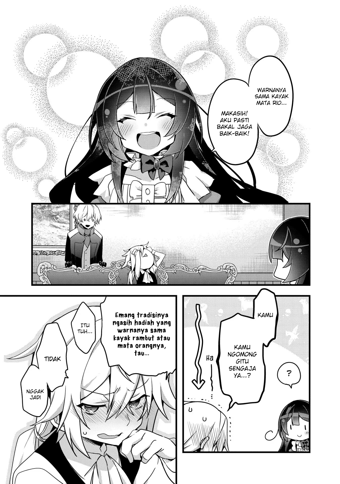 Tensei Mae wa Otoko Datta node Gyaku Harem wa Okotowarishite Orimasu: Kanpeki Shukujo e no Michi Chapter 4 - halaman 8