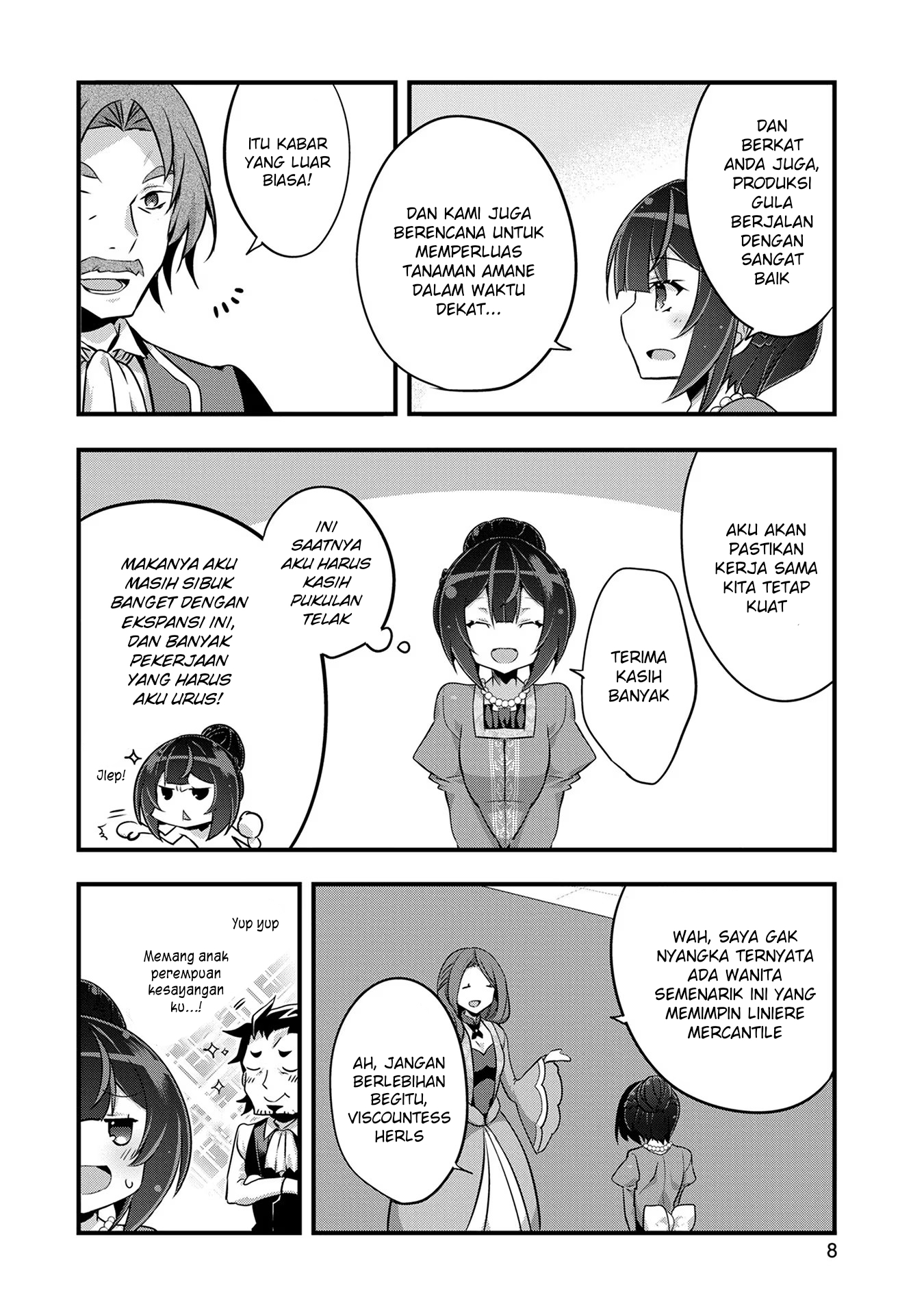 Tensei Mae wa Otoko Datta node Gyaku Harem wa Okotowarishite Orimasu: Kanpeki Shukujo e no Michi Chapter 6 - halaman 7