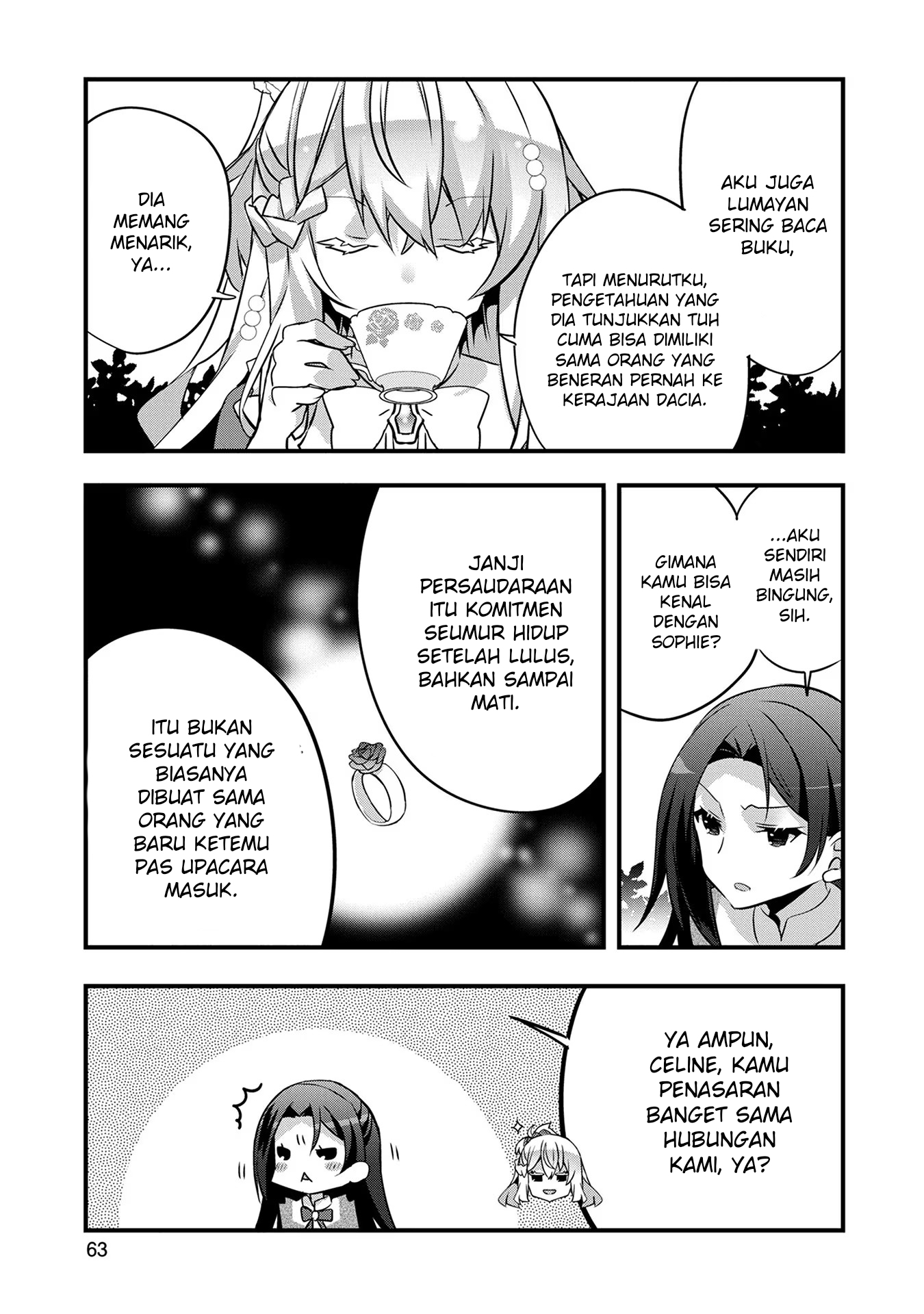 Tensei Mae wa Otoko Datta node Gyaku Harem wa Okotowarishite Orimasu: Kanpeki Shukujo e no Michi Chapter 8 - halaman 10