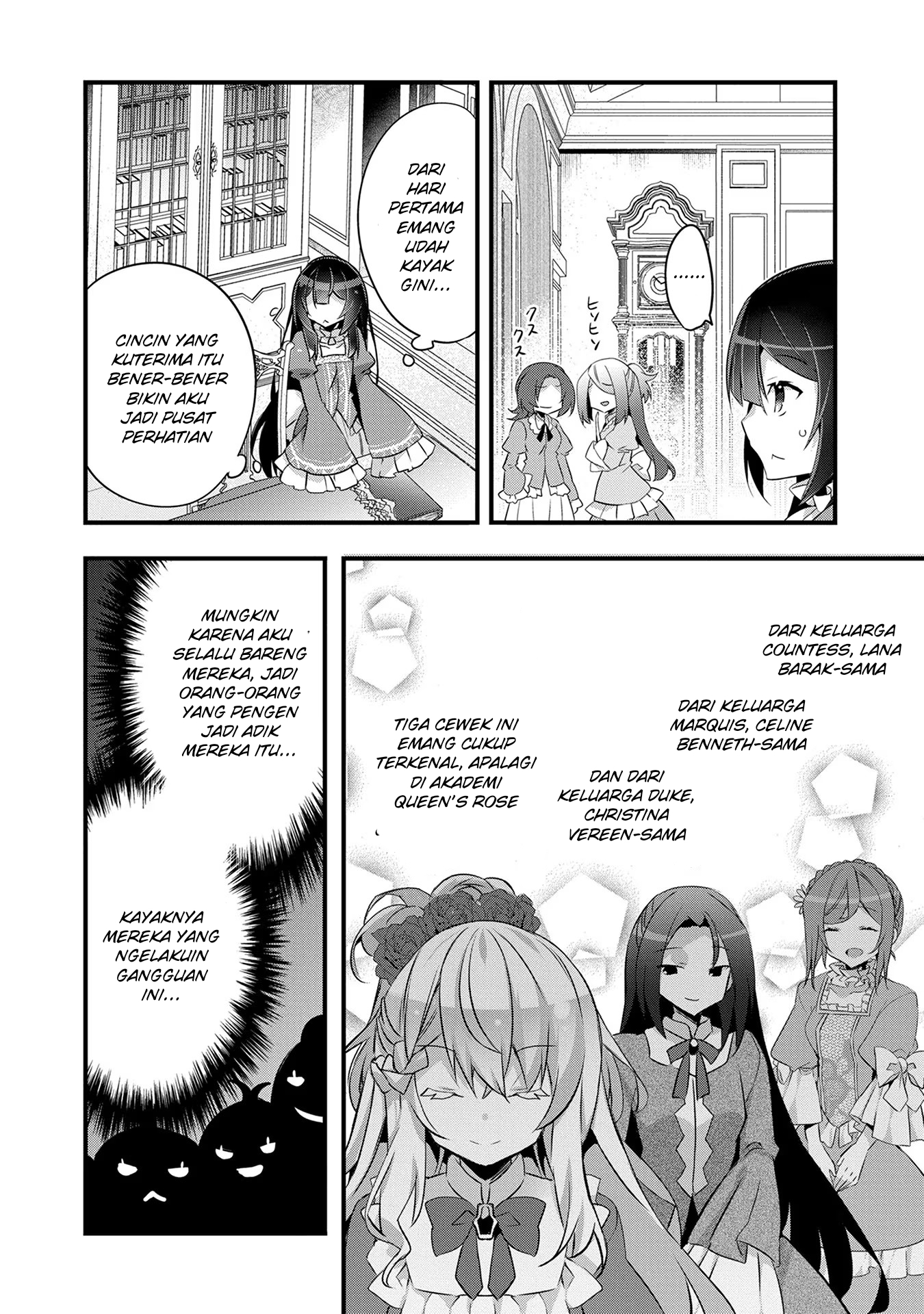 Tensei Mae wa Otoko Datta node Gyaku Harem wa Okotowarishite Orimasu: Kanpeki Shukujo e no Michi Chapter 8 - halaman 13
