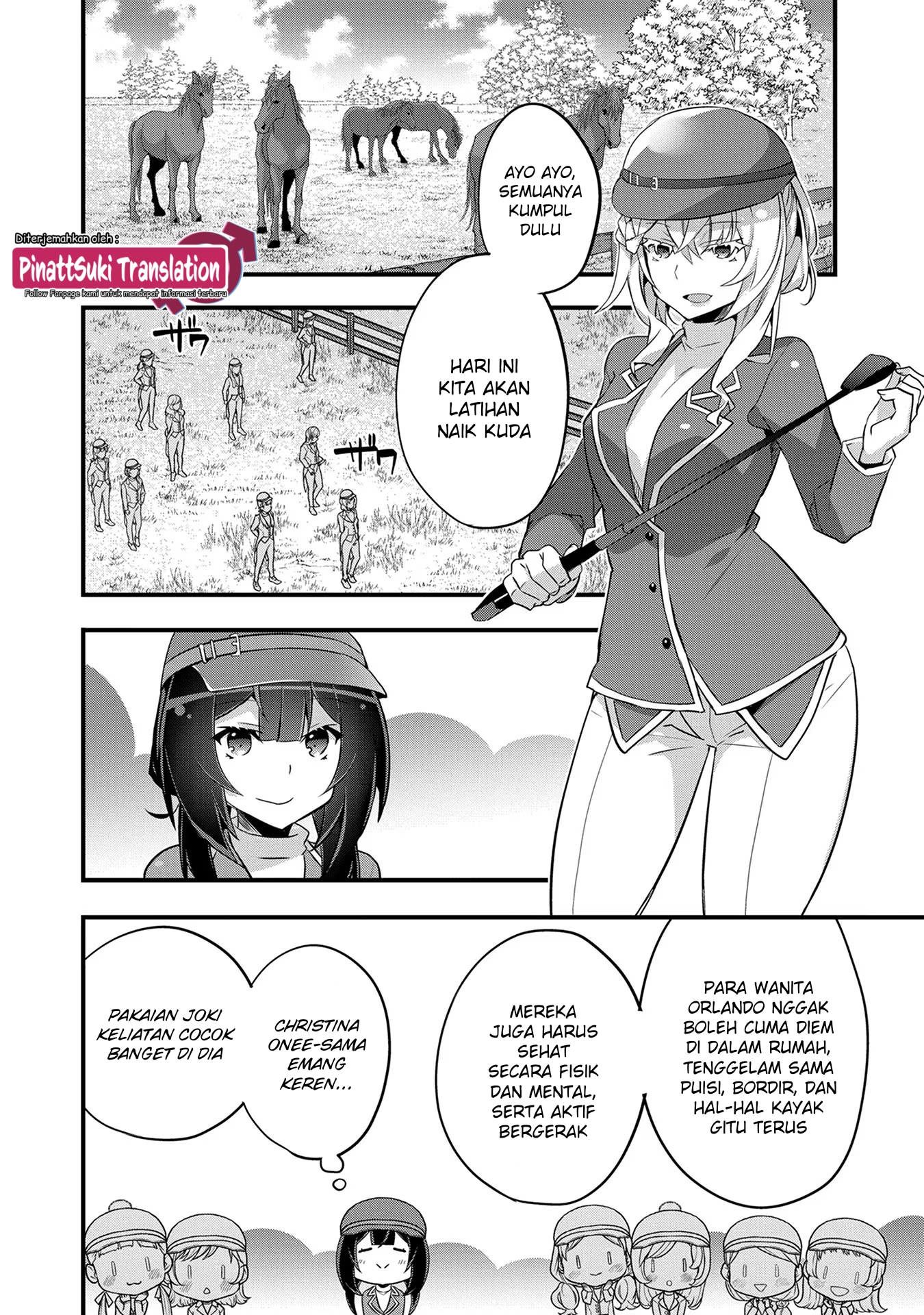 Tensei Mae wa Otoko Datta node Gyaku Harem wa Okotowarishite Orimasu: Kanpeki Shukujo e no Michi Chapter 9 - halaman 3