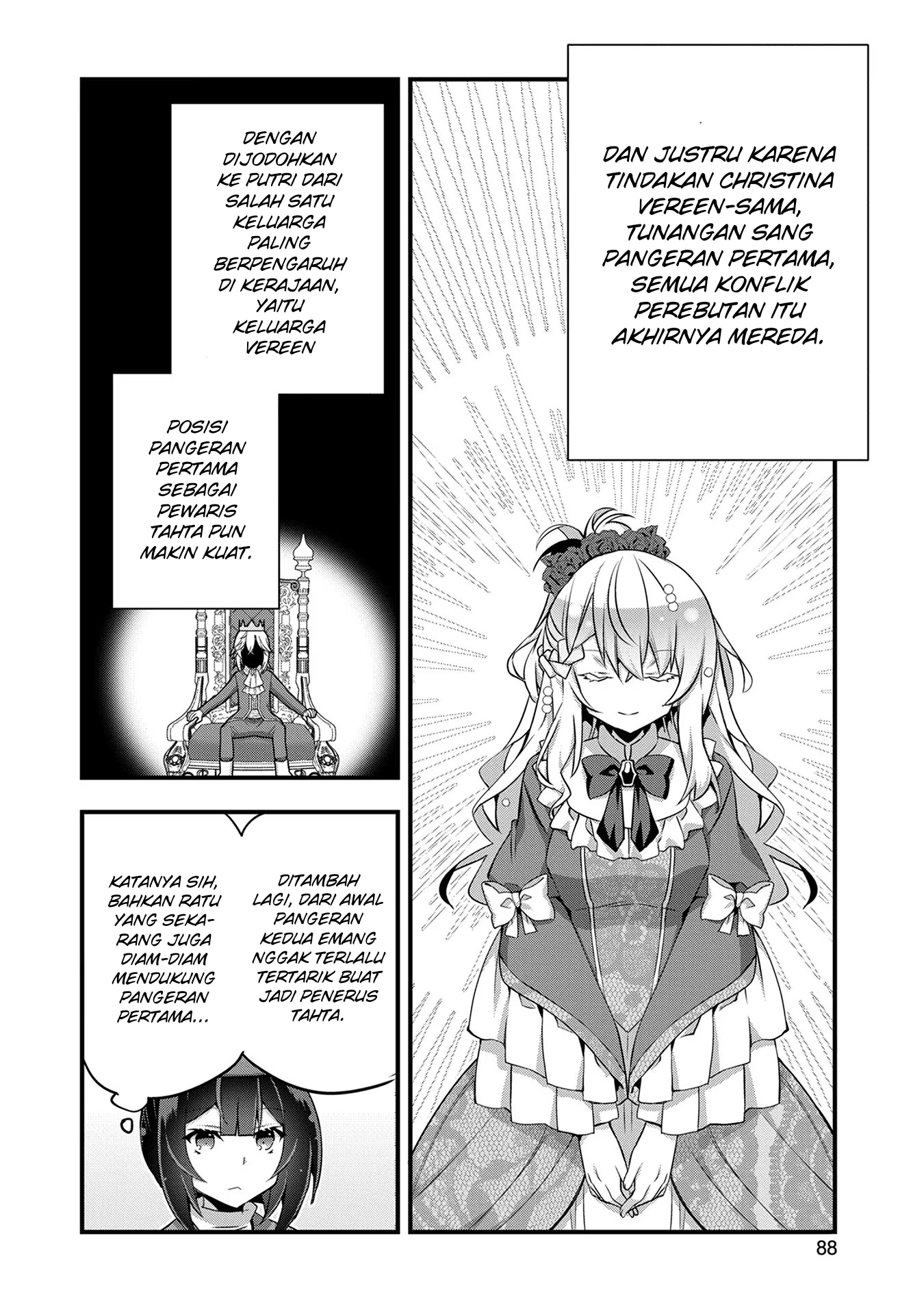 Tensei Mae wa Otoko Datta node Gyaku Harem wa Okotowarishite Orimasu: Kanpeki Shukujo e no Michi Chapter 9 - halaman 9