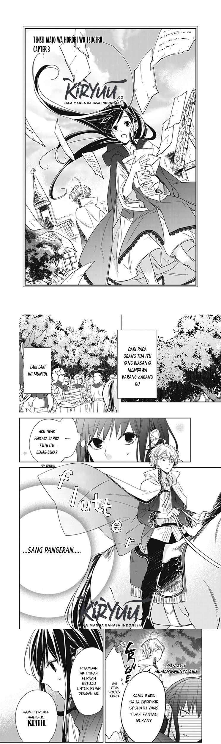 Tensei Majo wa Horobi wo Tsugeru Chapter 3 - halaman 3