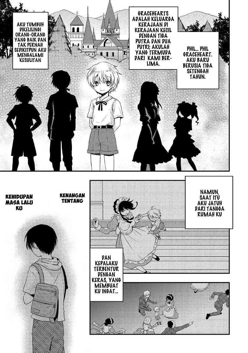 Tensei Ouji wa Daraketai Chapter 1 - halaman 8