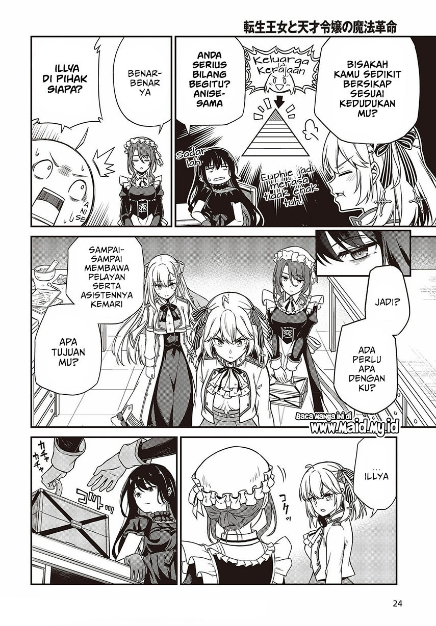 Tensei Oujo to Tensai Reijou no Mahou Kakumei Chapter 18 - halaman 22