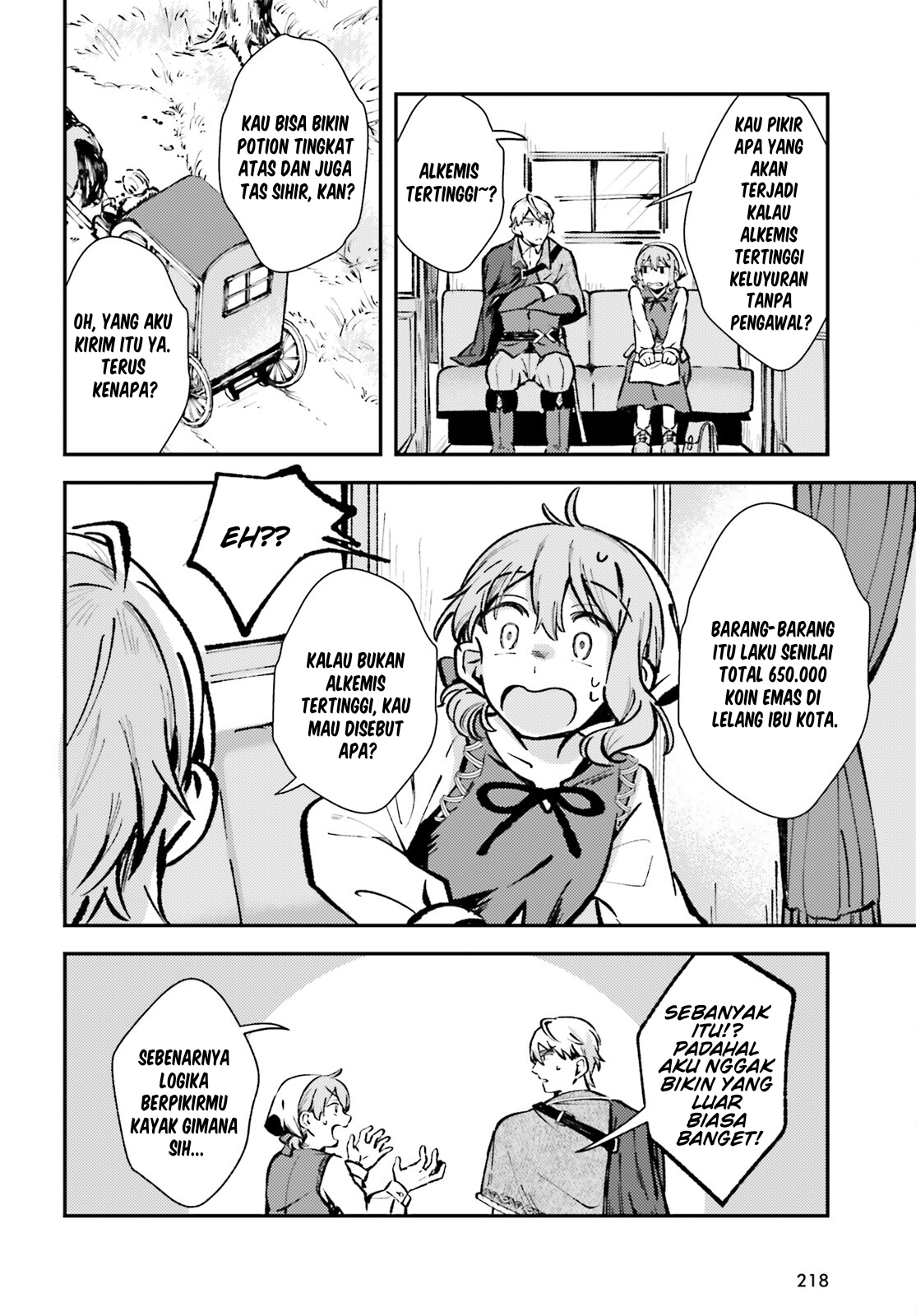 Tensei Renkin Shoujo no Slow Life Chapter 3 - halaman 28