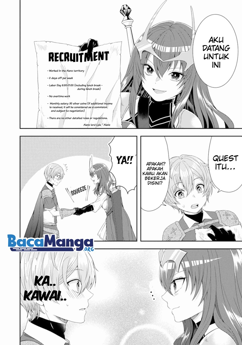 Tensei Ryoushu no Yuuryou Kaitaku: Zensei no Kioku o Ikashite White ni Tsutometara, Yuunou na Jinzai ga Atsumari Sugimashita Chapter 1.1 - halaman 8
