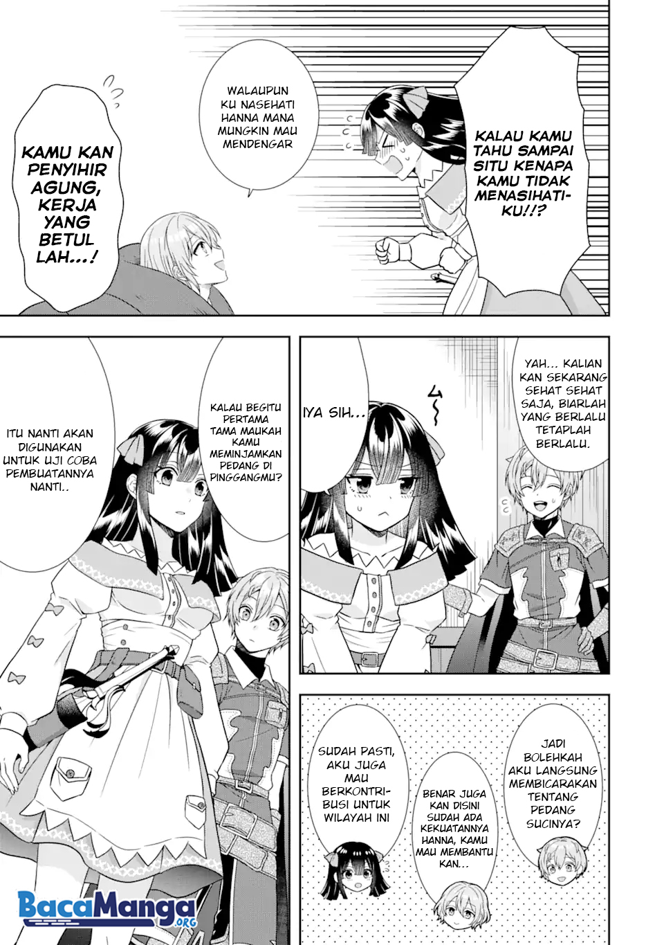 Tensei Ryoushu no Yuuryou Kaitaku: Zensei no Kioku o Ikashite White ni Tsutometara, Yuunou na Jinzai ga Atsumari Sugimashita Chapter 11.1 - halaman 2