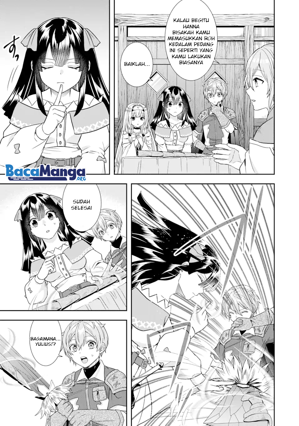 Tensei Ryoushu no Yuuryou Kaitaku: Zensei no Kioku o Ikashite White ni Tsutometara, Yuunou na Jinzai ga Atsumari Sugimashita Chapter 11.1 - halaman 4
