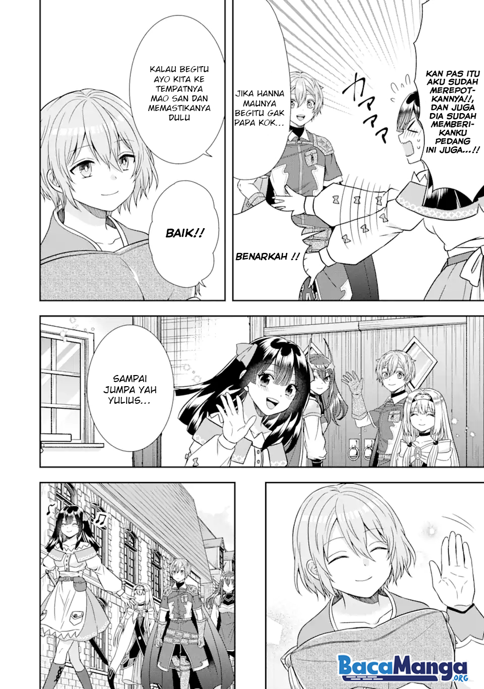 Tensei Ryoushu no Yuuryou Kaitaku: Zensei no Kioku o Ikashite White ni Tsutometara, Yuunou na Jinzai ga Atsumari Sugimashita Chapter 11.1 - halaman 7