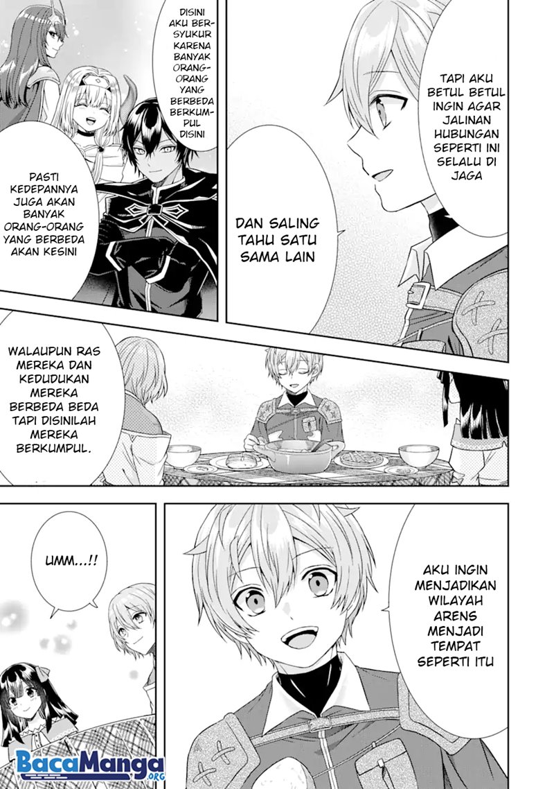 Tensei Ryoushu no Yuuryou Kaitaku: Zensei no Kioku o Ikashite White ni Tsutometara, Yuunou na Jinzai ga Atsumari Sugimashita Chapter 12.1 - halaman 4