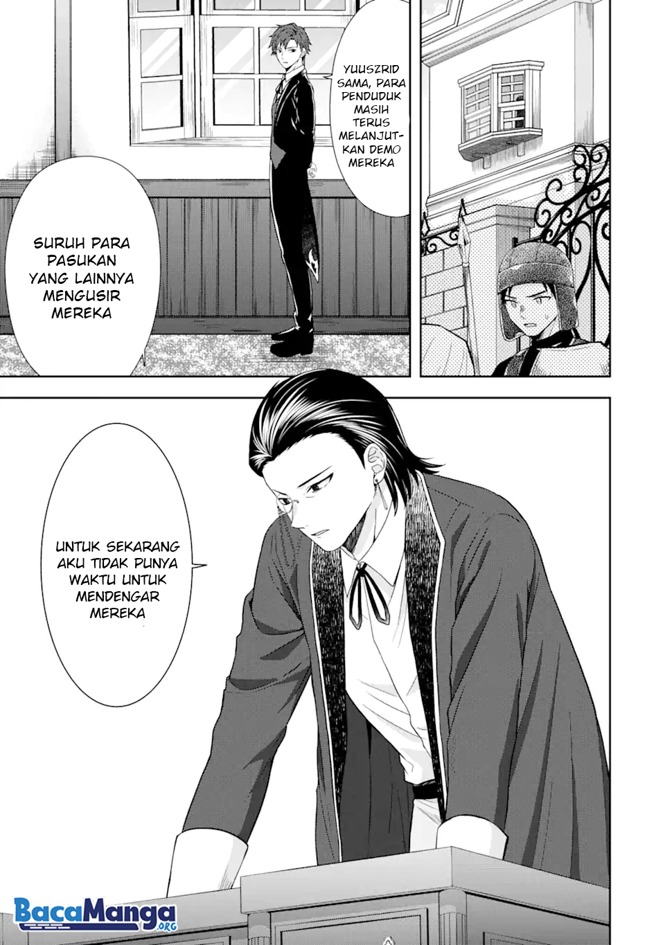 Tensei Ryoushu no Yuuryou Kaitaku: Zensei no Kioku o Ikashite White ni Tsutometara, Yuunou na Jinzai ga Atsumari Sugimashita Chapter 14.1 - halaman 3