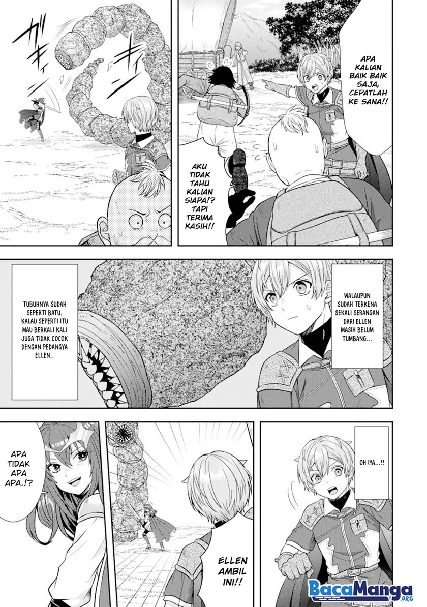 Tensei Ryoushu no Yuuryou Kaitaku: Zensei no Kioku o Ikashite White ni Tsutometara, Yuunou na Jinzai ga Atsumari Sugimashita Chapter 14.2 - halaman 1
