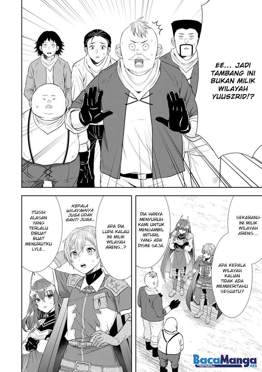 Tensei Ryoushu no Yuuryou Kaitaku: Zensei no Kioku o Ikashite White ni Tsutometara, Yuunou na Jinzai ga Atsumari Sugimashita Chapter 14.2 - halaman 4