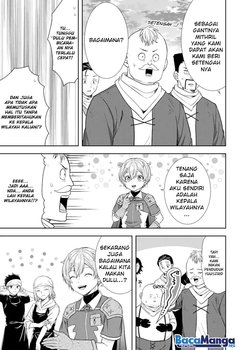 Tensei Ryoushu no Yuuryou Kaitaku: Zensei no Kioku o Ikashite White ni Tsutometara, Yuunou na Jinzai ga Atsumari Sugimashita Chapter 14.2 - halaman 7