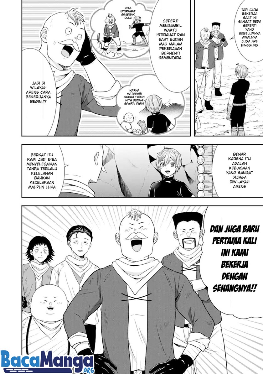 Tensei Ryoushu no Yuuryou Kaitaku: Zensei no Kioku o Ikashite White ni Tsutometara, Yuunou na Jinzai ga Atsumari Sugimashita Chapter 14.3 - halaman 10