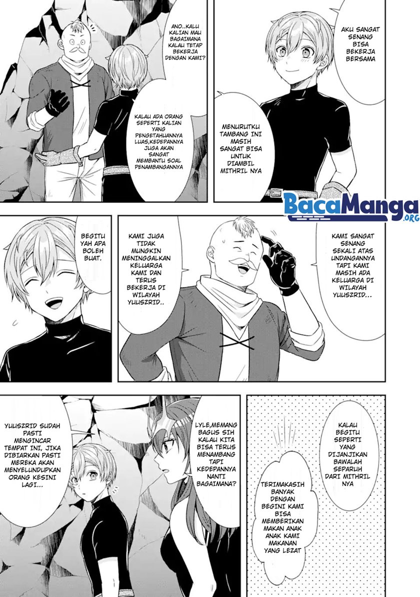Tensei Ryoushu no Yuuryou Kaitaku: Zensei no Kioku o Ikashite White ni Tsutometara, Yuunou na Jinzai ga Atsumari Sugimashita Chapter 14.3 - halaman 11