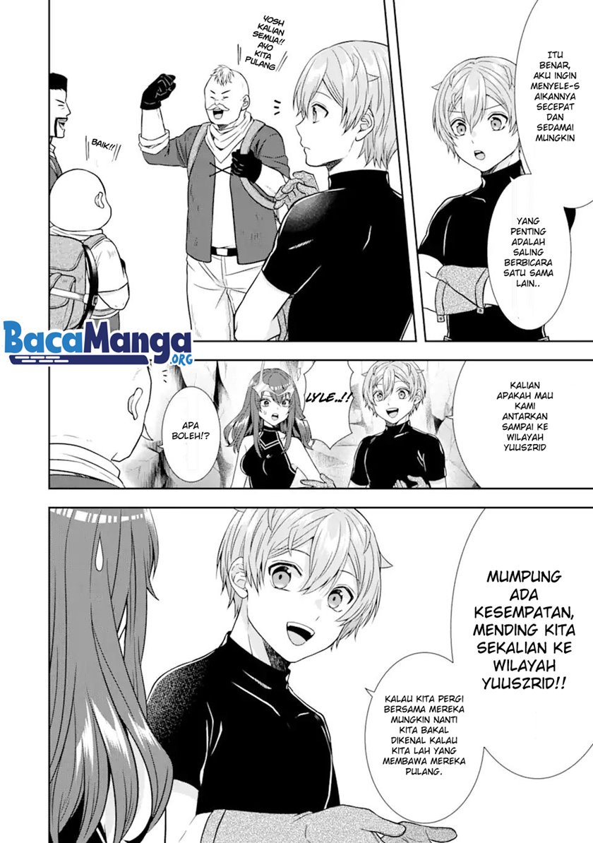 Tensei Ryoushu no Yuuryou Kaitaku: Zensei no Kioku o Ikashite White ni Tsutometara, Yuunou na Jinzai ga Atsumari Sugimashita Chapter 14.3 - halaman 12