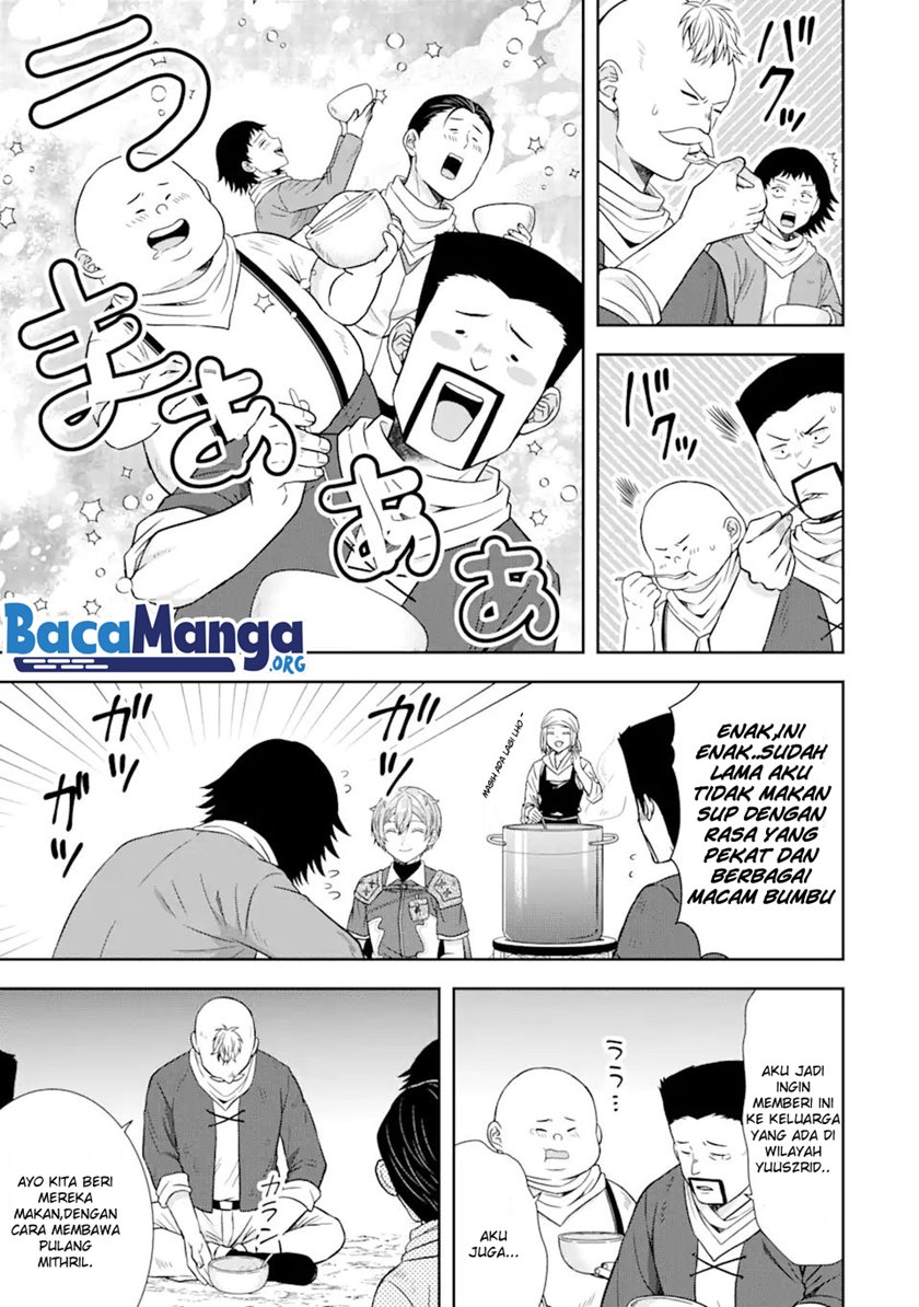 Tensei Ryoushu no Yuuryou Kaitaku: Zensei no Kioku o Ikashite White ni Tsutometara, Yuunou na Jinzai ga Atsumari Sugimashita Chapter 14.3 - halaman 3