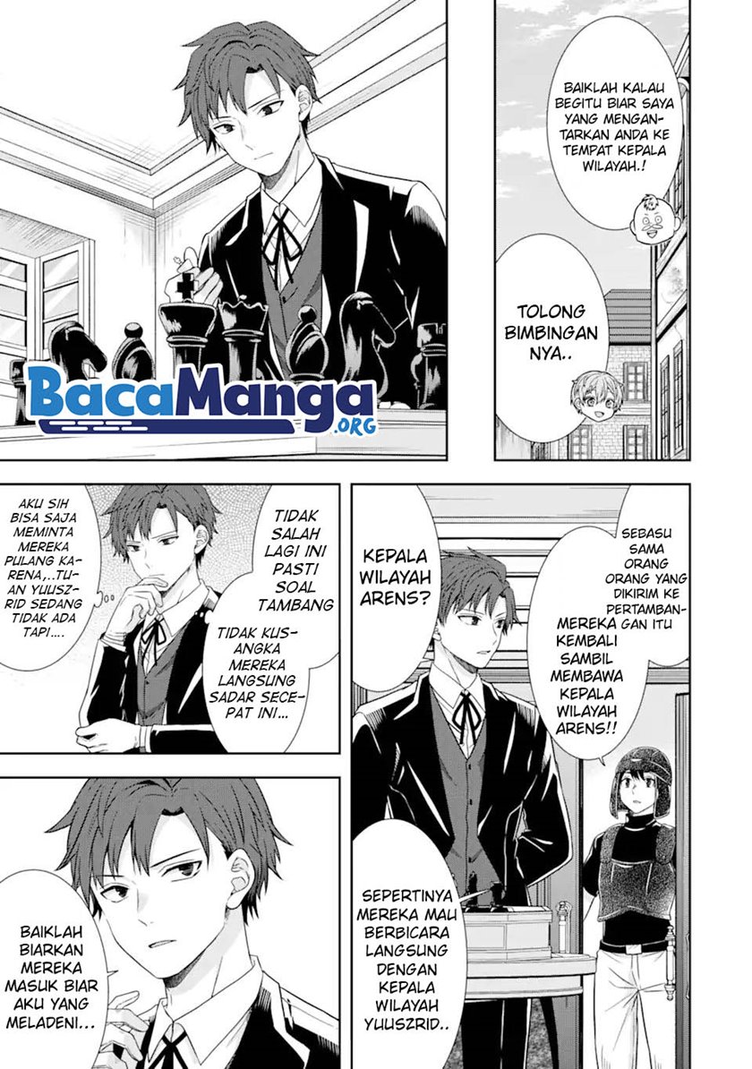 Tensei Ryoushu no Yuuryou Kaitaku: Zensei no Kioku o Ikashite White ni Tsutometara, Yuunou na Jinzai ga Atsumari Sugimashita Chapter 15.1 - halaman 7