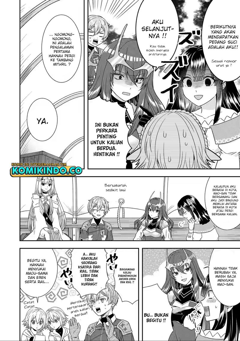 Tensei Ryoushu no Yuuryou Kaitaku: Zensei no Kioku o Ikashite White ni Tsutometara, Yuunou na Jinzai ga Atsumari Sugimashita Chapter 20.1 - halaman 1