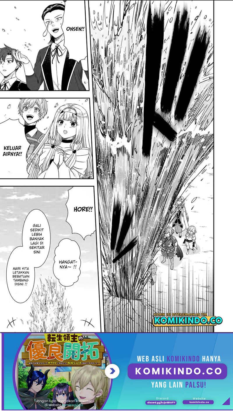 Tensei Ryoushu no Yuuryou Kaitaku: Zensei no Kioku o Ikashite White ni Tsutometara, Yuunou na Jinzai ga Atsumari Sugimashita Chapter 20.1 - halaman 8