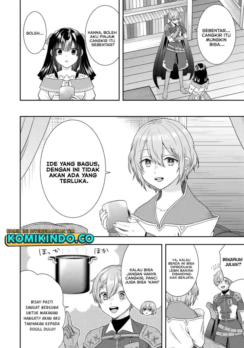 Tensei Ryoushu no Yuuryou Kaitaku: Zensei no Kioku o Ikashite White ni Tsutometara, Yuunou na Jinzai ga Atsumari Sugimashita Chapter 22.2 - halaman 12